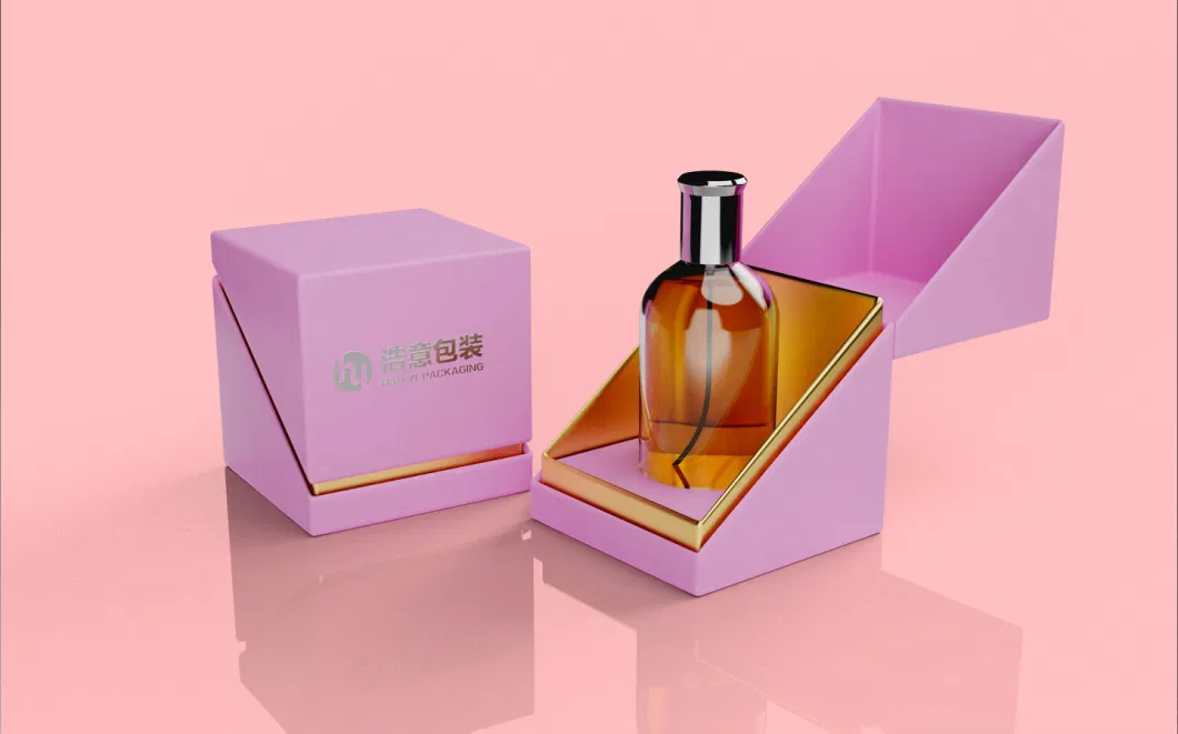 Luxury Perfume Box with Custom Printed Logo Wholesale Packaging Box