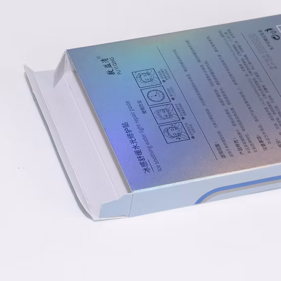 Rainbow Special Skin Care Mask Packaging Box