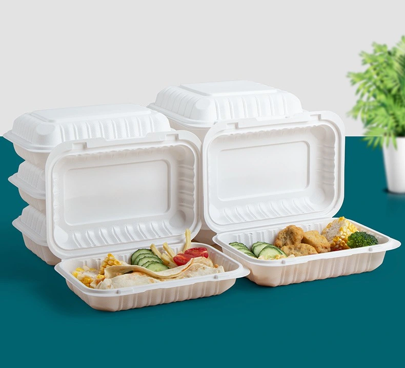 Can Heat The Disposable Plastic Food Meal Box Food Packaging Containers