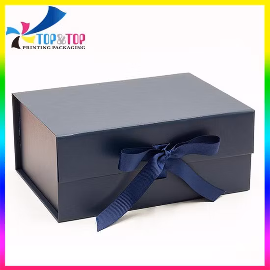 Custom Foldable Black Magnetic Closure Perfume Gift Box Pink Clothes Packaging Paper Box Manufacturer