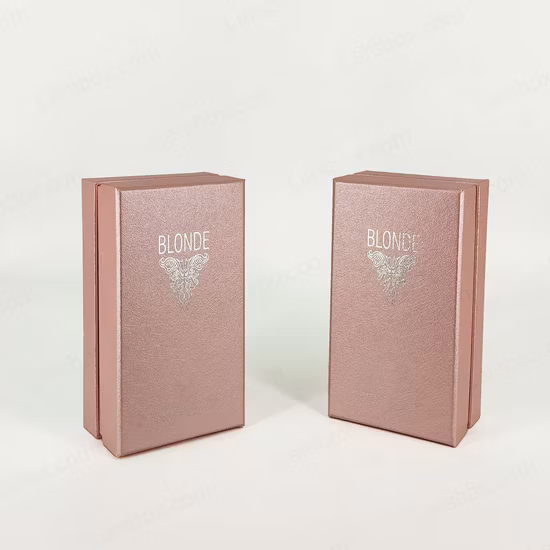 Custom Logo Luxury PU Lining Wooden Perfume Packaging Box Wood Box